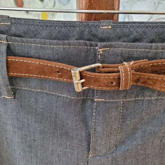 Mexx Denim-Look Boot Cut Trousers EU 36/US 6 - Picture 4 of 11